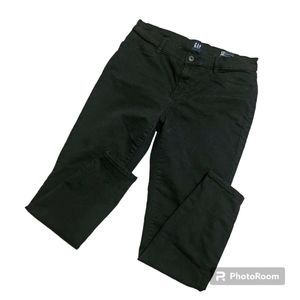 GAP Black Women's Stretch Skinny Chino Slacks Pants Size 12